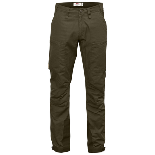 Fjällräven Abisko Lite Trekking Trs M Long - Dk.olive-dk.olive - Miehet - 44