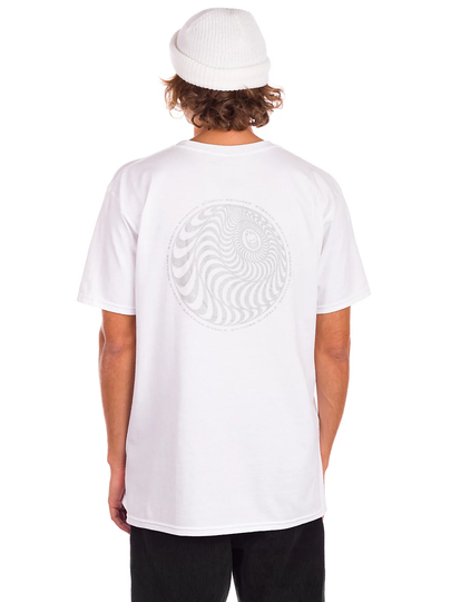 Spitfire Skewed Classic T-Shirt valkoinen