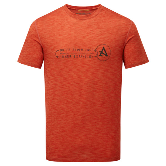 Artilect M Sprint Tee Expansion - Brick - Miehet - S