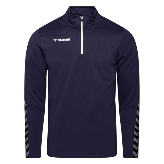 Hummel Harjoituspaita Authentic 1/2 Zip - Navy/Valkoinen Lapset