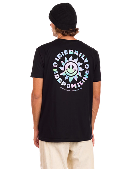 Iriedaily Keep Smiling T-Shirt musta