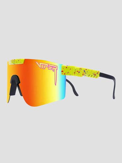 Pit Viper The Originals Double Wide Polarized 1993 Sunglasses keltainen