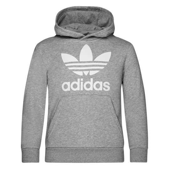 adidas Originals Huppari Trefoil - Harmaa/Valkoinen Lapset