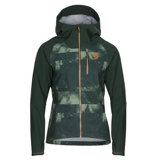 Scott Sco Jacket Ms Trail Storm Wp - Tree Green/frost Green - Miehet - S