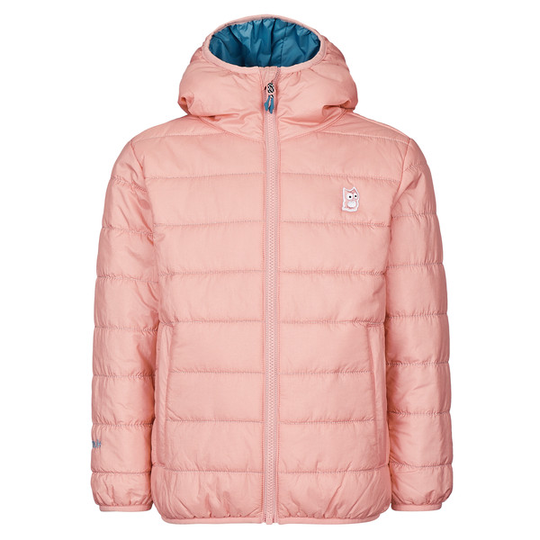 Talvitakki Namuk Glow Reversible Primaloft Jacket - Sunset Rose / Bluebalu - Lapset - 104/110