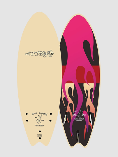 Catch Surf Odysea Skipper Koston X Gonz 6'0 Softtop Surfboard ruskea