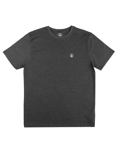 Volcom Circle Blanks Hth T-Shirt musta