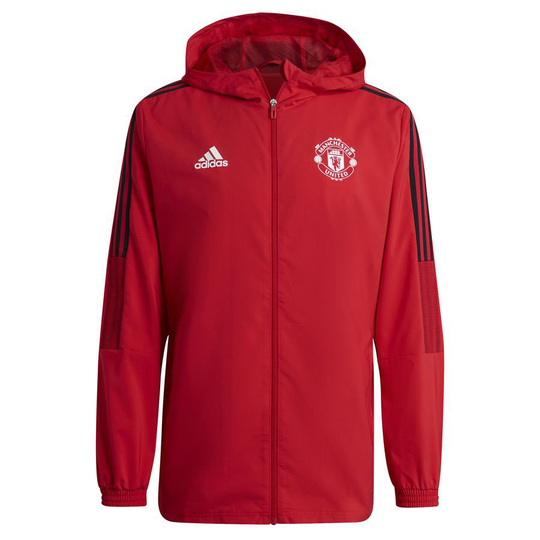 Manchester United Treenitakki Presentation Tiro - Punainen/Musta