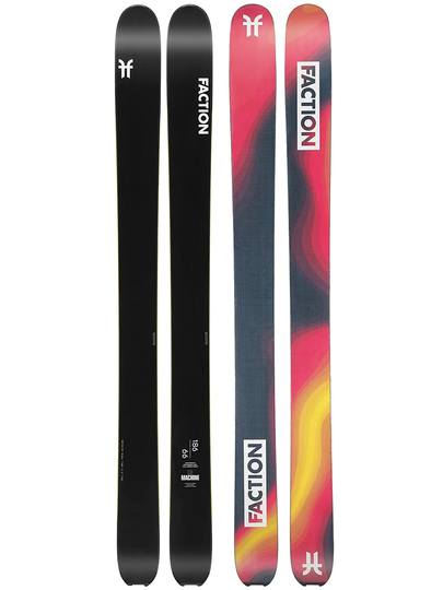 Faction La Machine 126mm 178 Skis musta