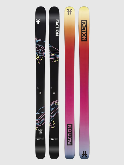 Faction Prodigy 3 106mm 184 2023 Skis musta