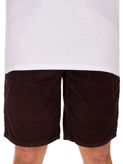 Empyre Loose Fit Sk8 Cord Shorts Shorts ruskea