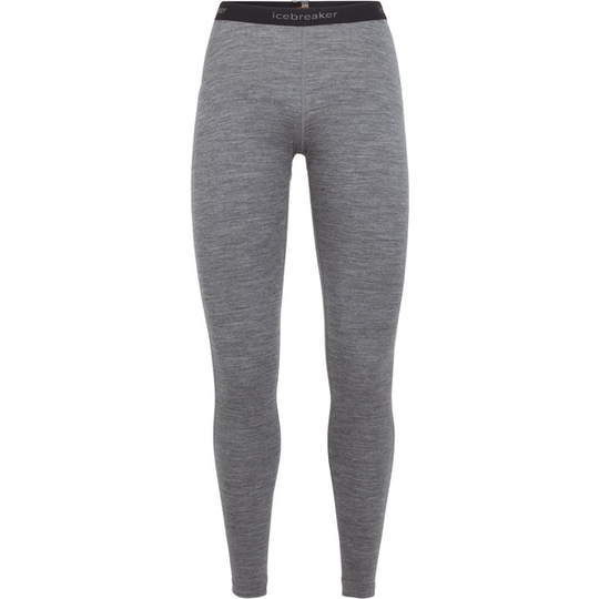 Icebreaker W 200 Oasis Leggings - Gritstone Hthr - Naiset - L
