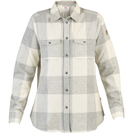 Fjällräven Canada Shirt W - Fog-chalk White - Naiset - L