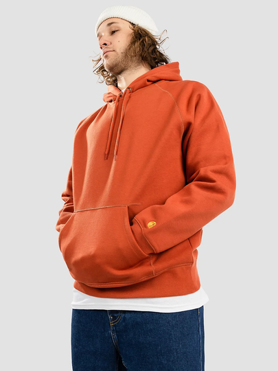 Carhartt WIP Chase Hoodie punainen