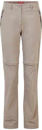 Women's Nosilife Pro II Convertible Trousers Beige 8