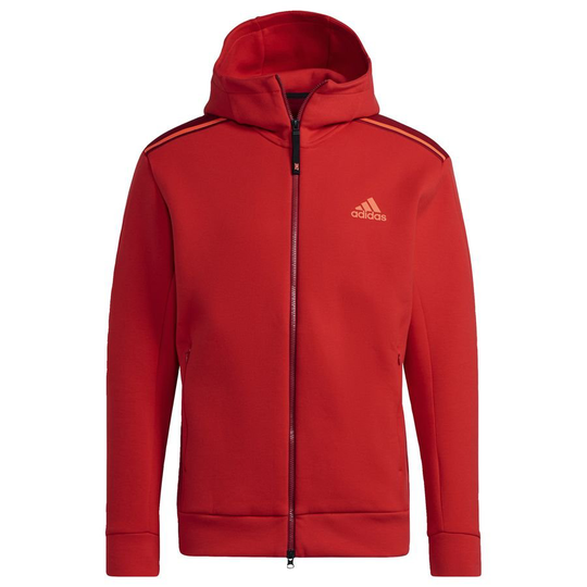adidas Huppari Z.N.E. Full Zip - Punainen
