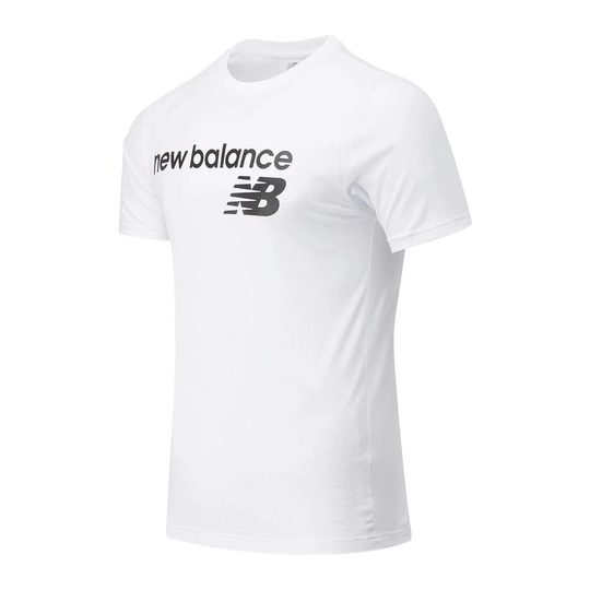 New Balance T-paita Classic Core Logo - Valkoinen