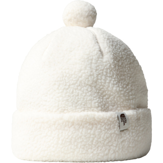 The North Face Cragmont Fleece Beanie - Gardenia White - Unisex - S/M