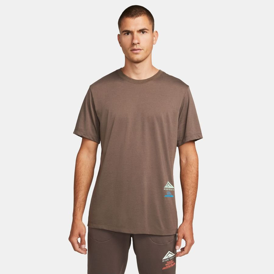 Nike Treenipaita Dri-FIT Trail - Ruskea