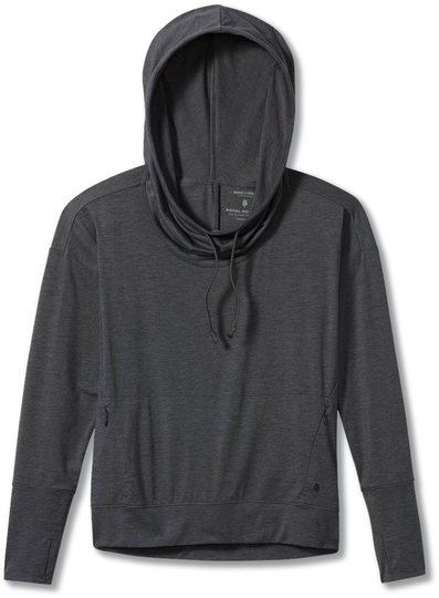 Women's Bug Barrier Round Trip Hoody Drirelease Asphalt L