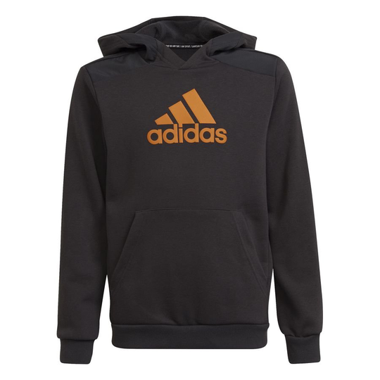 adidas Huppari Badge of Sport - Harmaa/Oranssi Lapset