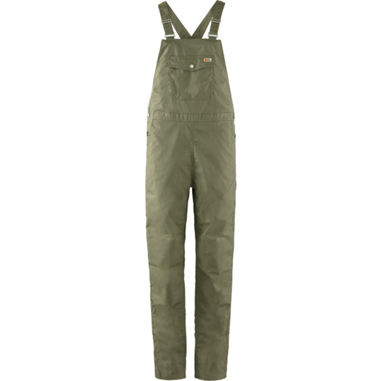 Fjällräven Vardag Dungaree Trousers W - Green - Naiset - L