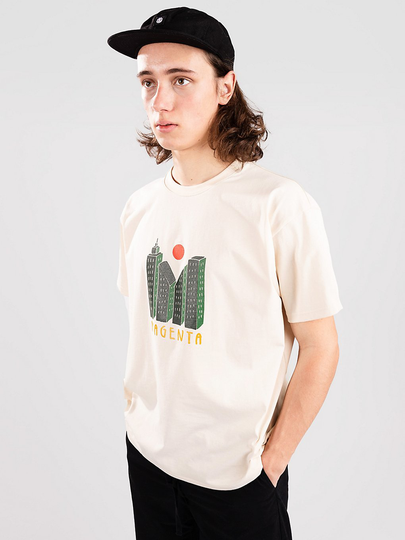 Magenta M Skyline T-Shirt valkoinen
