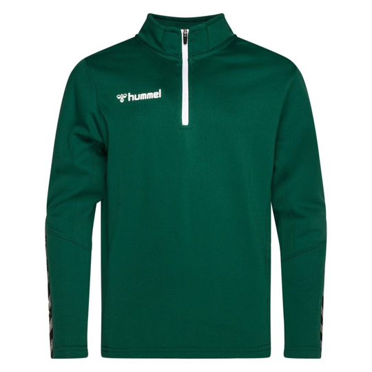 Hummel Harjoituspaita Authentic 1/2 Zip - Vihreä Lapset