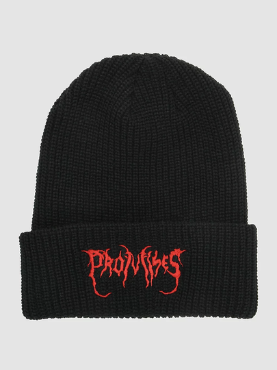 Broken Promises Graveyard Beanie musta