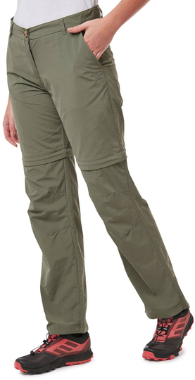 Women's Nosilife Convertible Short Trousers Moss 8