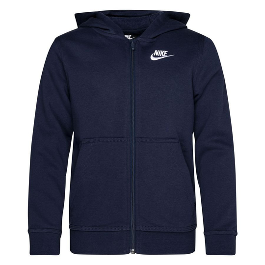 Nike Huppari Nsw Club - Navy/valkoinen Lapset, koko S: 128-137 cm