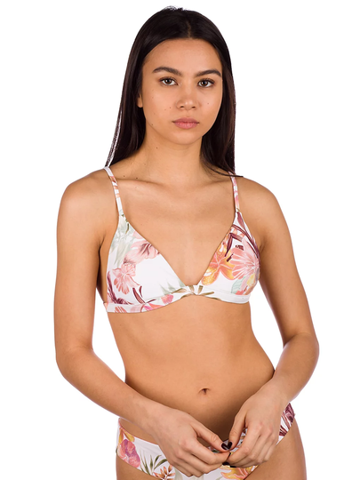Rip Curl Tallows Fixed Tri Bikini Top valkoinen