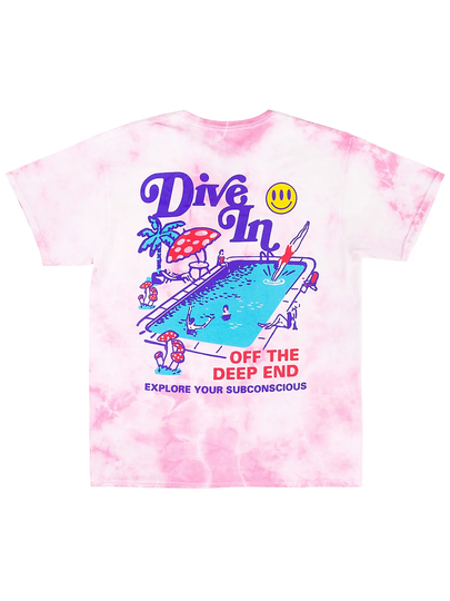 A.Lab Dive In T-Shirt tiedye