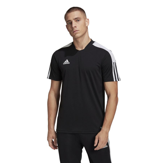 adidas Treenipaita Tiro Essentials - Musta/Valkoinen