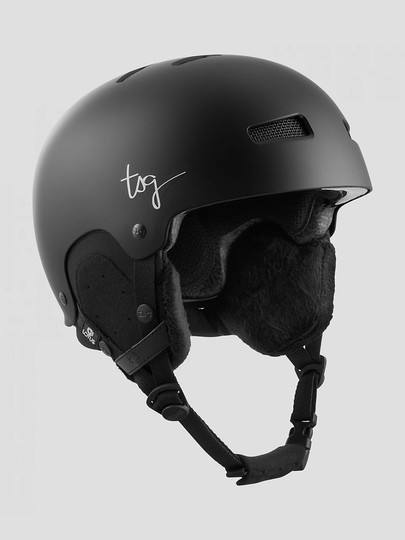 TSG Lotus Solid Color Helmet musta