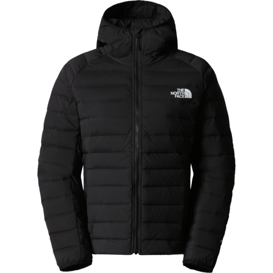 Talvitakki The North Face W Belleview Stretch Down Hoodie - Tnf Black - Naiset - XS