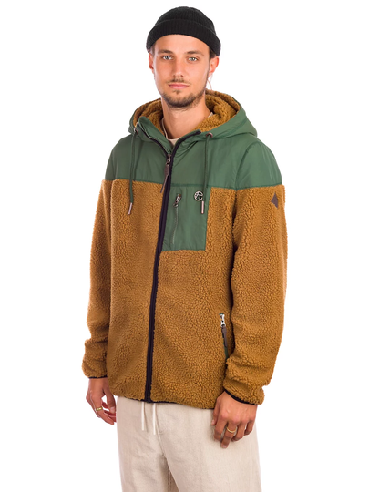 Kazane Noah Zip Hoodie vihreä