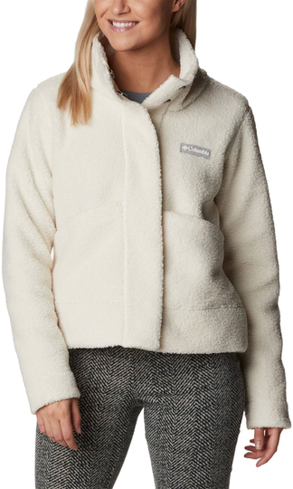 Women's Panorama Snap Fleece Chalk S
