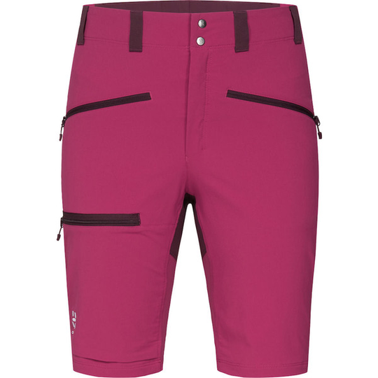 Haglöfs Mid Slim Shorts Women - Deep Pink/aubergine - Naiset - 38
