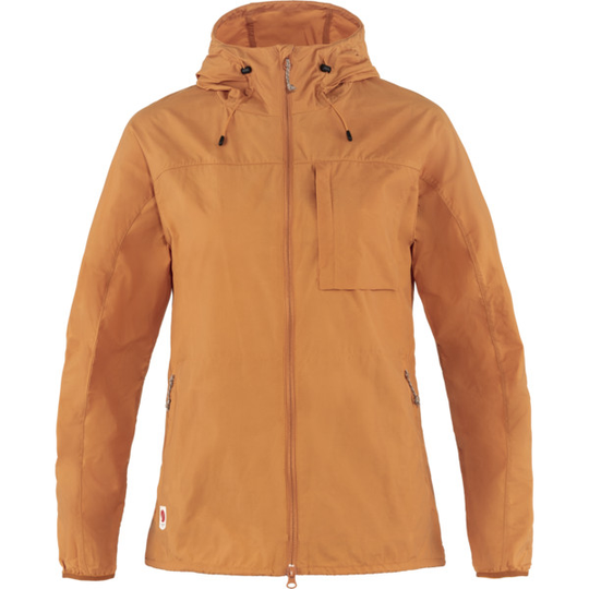 Fjällräven High Coast Wind Jacket W - Spicy Orange - Naiset - L