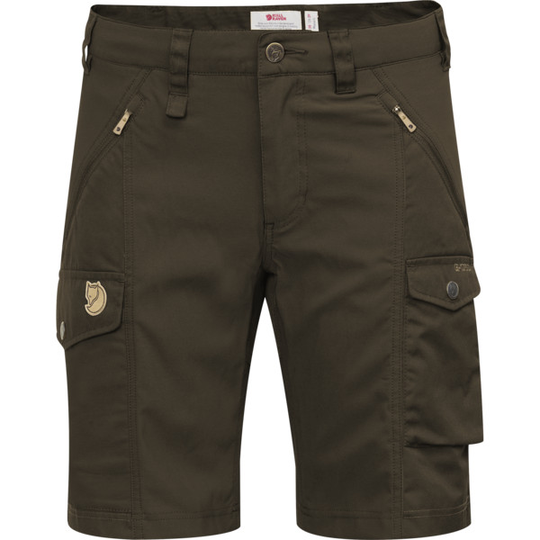 Fjällräven Nikka Shorts Curved W - Black - Naiset - 34