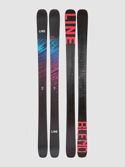 Line Blend 100mm 185 2023 Skis musta