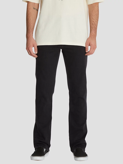 Volcom Solver Jeans musta