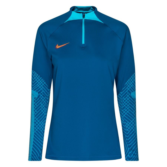 Nike Harjoituspaita Dri-FIT Strike Drill - Sininen/Sininen/Punainen Nainen