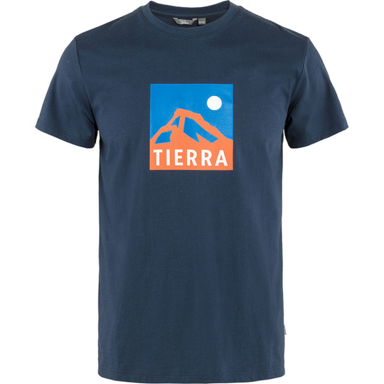 Tierra Organic Cotton Tee M - Nordic Blue (mountain Box) - Miehet - S