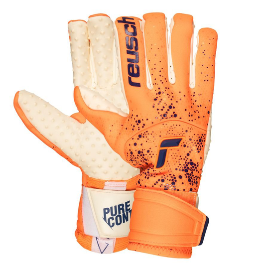 Reusch Maalivahdin Hanskat Pure Contact SpeedBump - Oranssi/Valkoinen