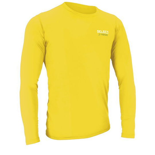 Select Compression Paita L/s Keltainen, koko X-Large