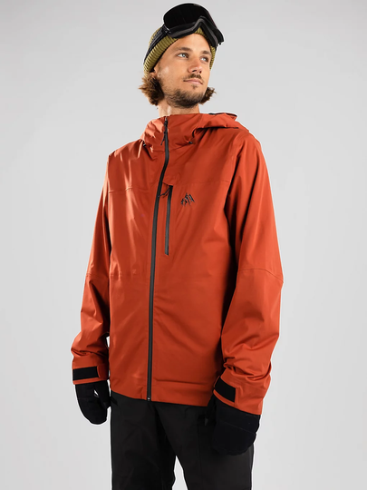 Jones Snowboards Peak Bagger Jacket punainen