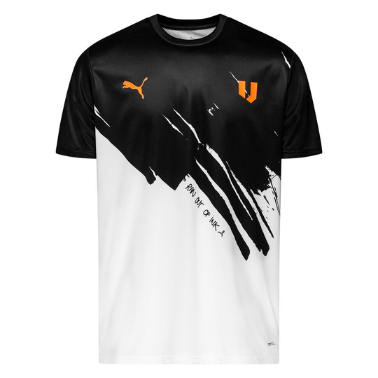 PUMA X Unisport Treenipaita Ran out of ink - Musta/Valkoinen LIMITED EDITION