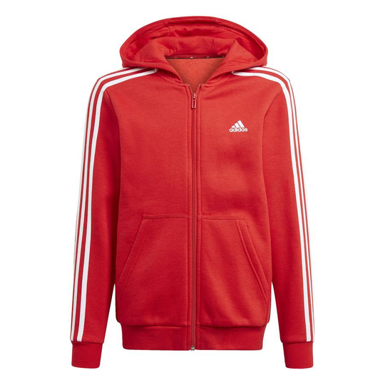 adidas Huppari 3-Stripes Essentials - Punainen/Valkoinen Lapset